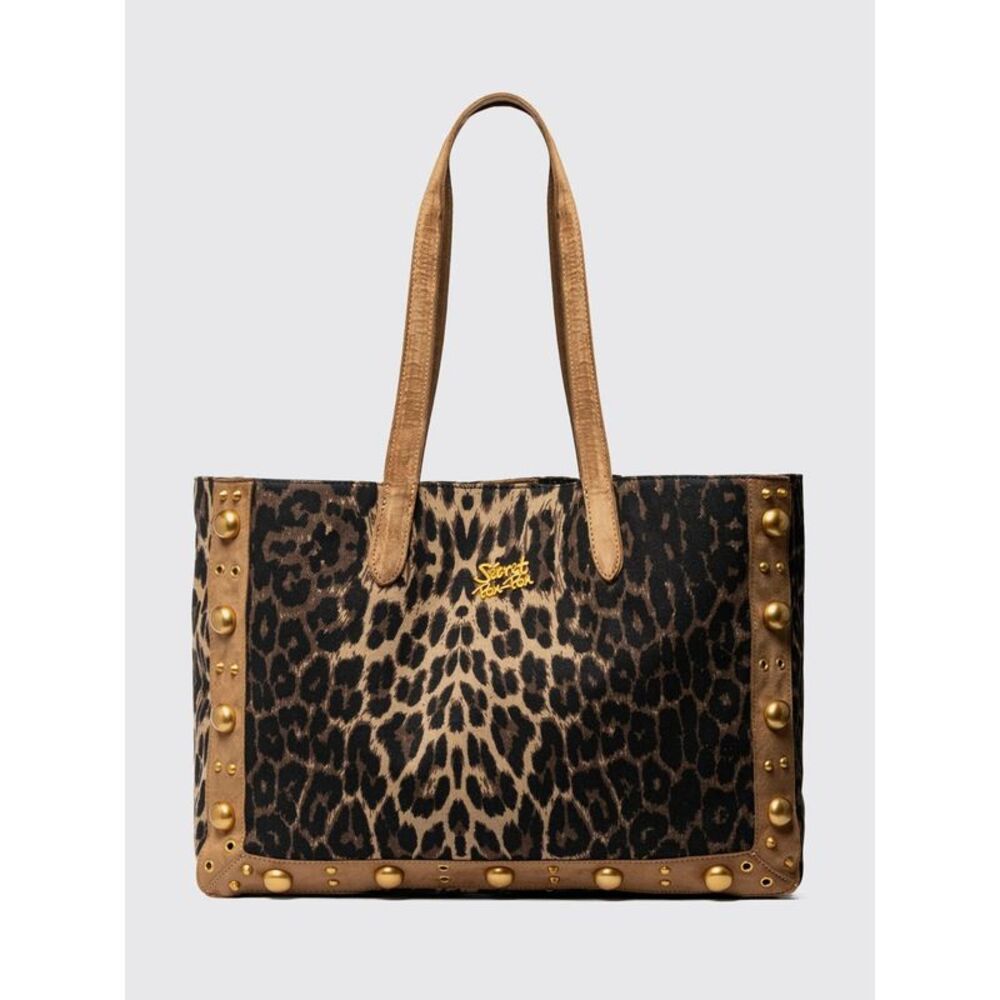 Secret Pon-Pon Tote Bag Woman Multicolor